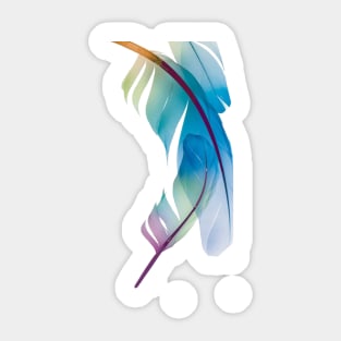 Magic Feathers Sticker